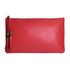 Red Bamboo Tassel Clutch, front view